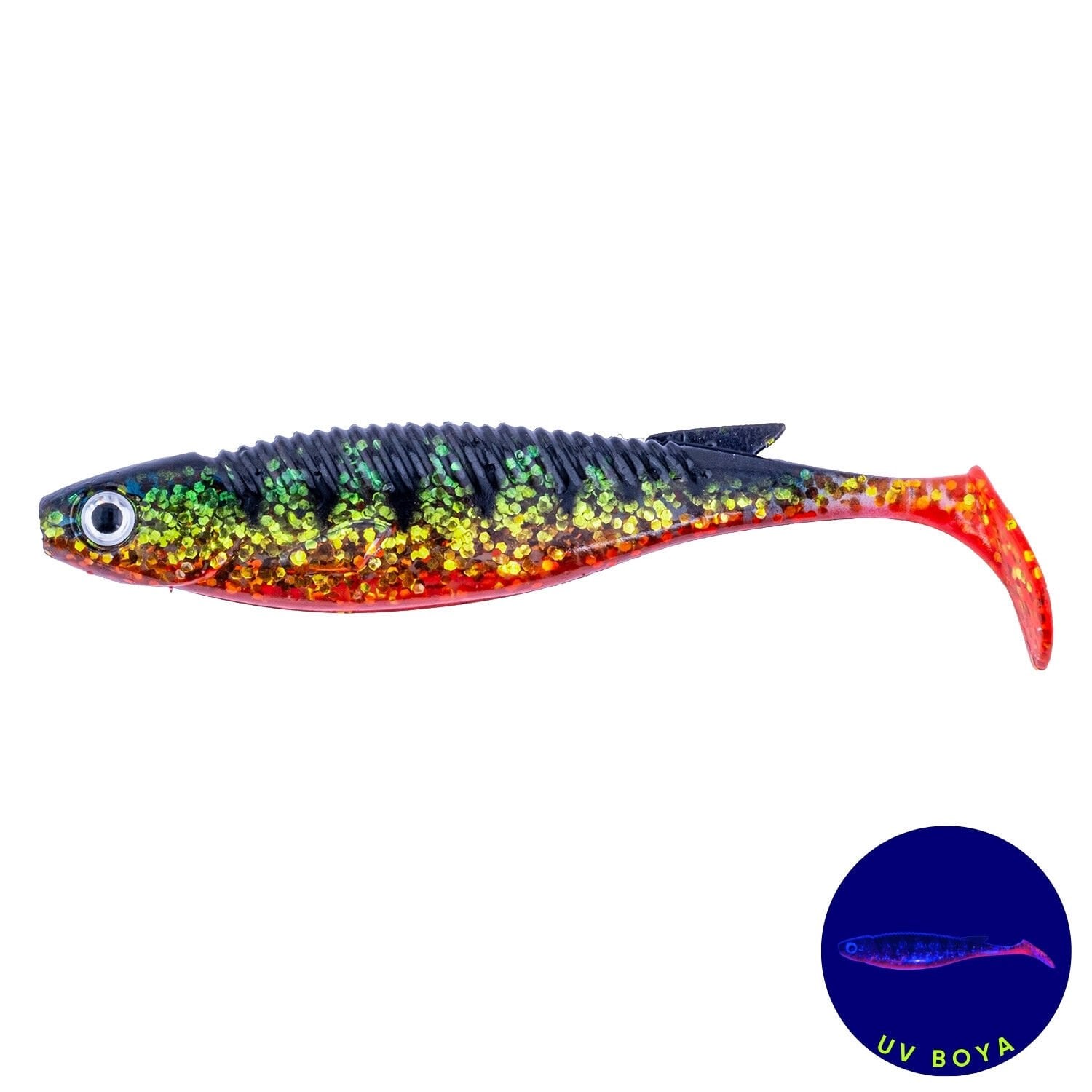 Fishack PredatorX  UV Boyalı  Strike Silikon Balık 10g 100mm