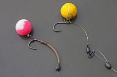 Fox Camo Green Brown Withy  No 6-2 Curve Shank Adaptor