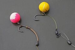 Fox Camo Green Brown Withy  No 10-7 Curve Shank Adaptor