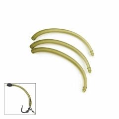 Fox Camo Green Brown Withy  No 10-7 Curve Shank Adaptor