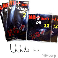 NG Carp Hooks El Classico No - 4 Sazan İğnesi