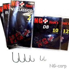 NG Carp Hooks El Classico No - 4 Sazan İğnesi