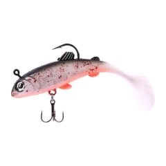 Fishack PredatorX UV Boyalı Ember 3 iğneli  Silikon Balık 15g 100mm