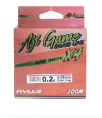 RYUJI AJI GAME 4X, 100 m Pink İp MİSİNA