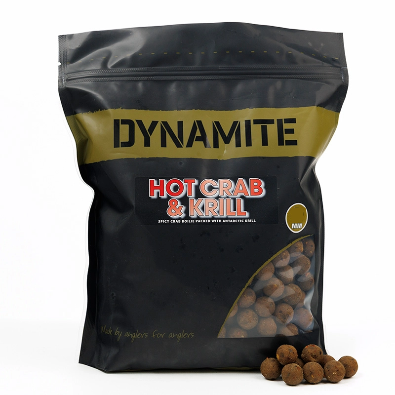 Dynamite Baits Big Fish Hot Crab & Krill 20mm 1kg Boilie