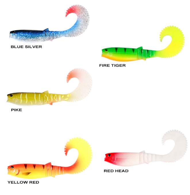 Remixon Buster Curtail 10.5cm Orak Kuyruk Silikon Yem