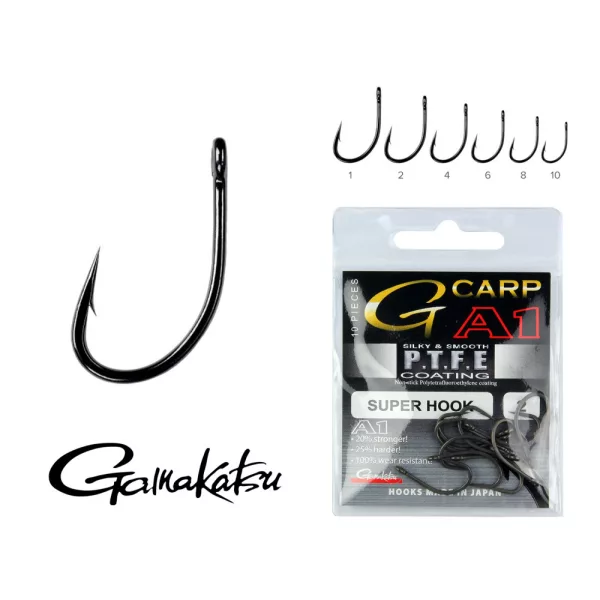 Gamakatsu A1 G-CARP Super Hook #4 Sazan İğnesi