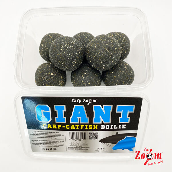 Carp Zoom Giant Carp-Catfish Fish Boilie 40mm 300g Balıklı Sazan ve Yayın Balığı Boili