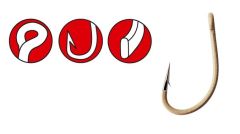 Gamakatsu A1 G-CARP Super CC Camouflage Hook #4 Kamuflaj Sazan İğnesi