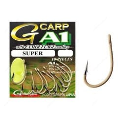 Gamakatsu A1 G-CARP Super CC Camouflage Hook #4 Kamuflaj Sazan İğnesi