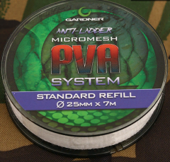 Gardner Anti Ladder Micromesh PVA System Wide Refill 7m 25mm Sazan Pva File