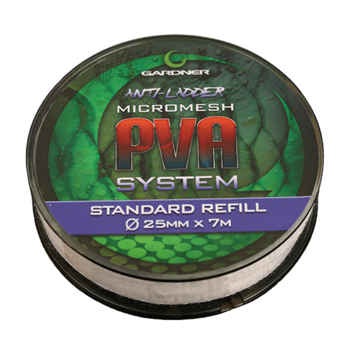 Gardner Anti Ladder Micromesh PVA System Wide Refill 7m 25mm Sazan Pva File