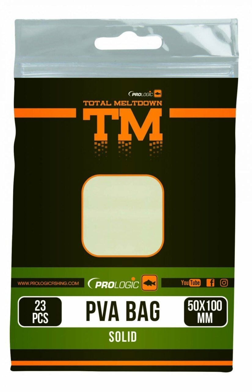 Prologıc TM PVA Solid Bag 80x125mm 18 Adet Eriyen Yem Poşeti