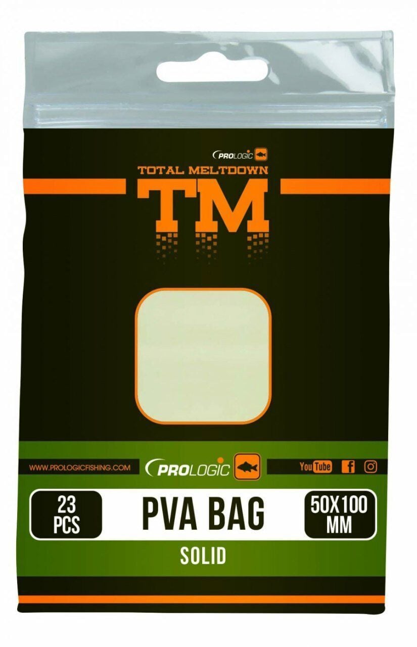 Prologıc TM PVA Solid Bag 100x140mm 17 Adet Eriyen Yem Poşeti
