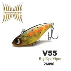 Lurefans Big Eye Viper V55 5.5cm 11.5g Sahte Balık Vibrasyon Yem