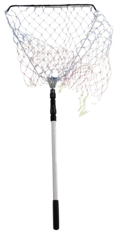 Powerex Üçgen Katlanır Misina Torlu Kepçe