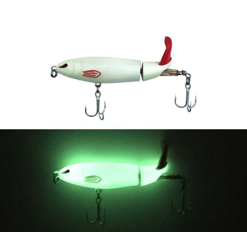 Sea Horse Propeller Tractor 90Mm 13Gr Glow Blood Sahte Balık