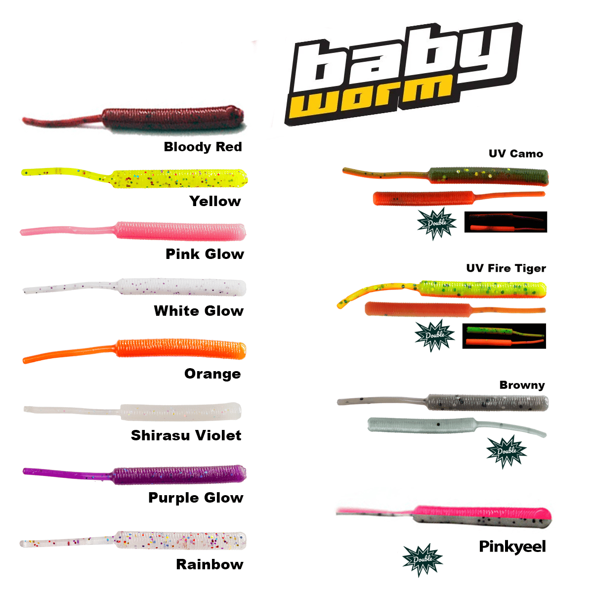 Fujin Baby Worm 5,2cm Floating LRF Silikonu