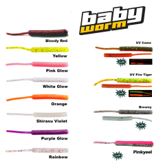 Fujin Baby Worm 5,2cm Floating LRF Silikonu