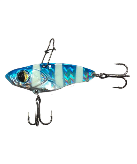 Powerex 3D Vib Blade 4.6 cm 11.5gr Blue Zebra Suni Yem C3