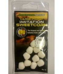 Enterprise Tackle Large Popup İmitation Sweetcorn Beyaz Silikon Yem