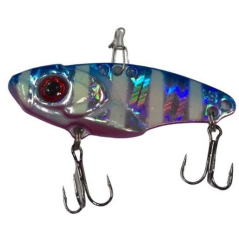 Powerex 3D Vib Blade 3.5 cm 5gr C1 Blue Pink Zebra Suni Yem