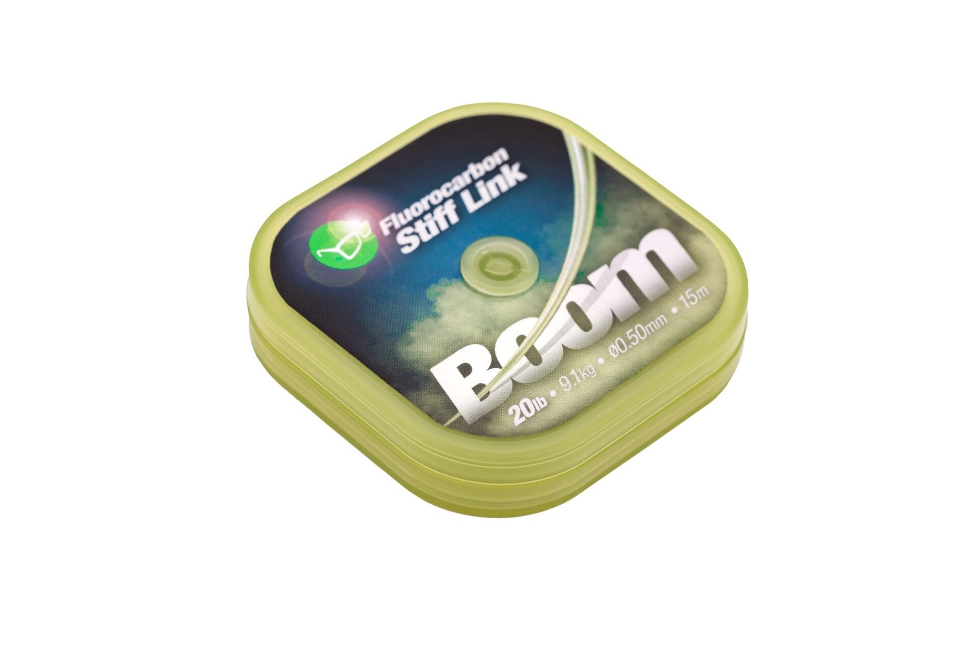 Korda Fluorocarbon Stiff Link Boom 20 lb 9,1 kg 0,50mm 15 Metre Misina