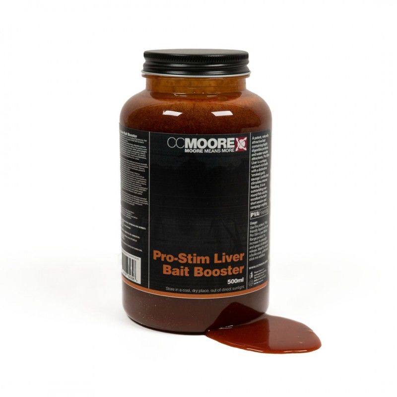CC Moore Pro-Stim Liver Bait Booster 500ml Liquid