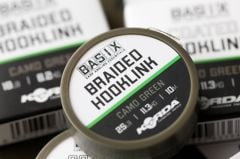 Korda Basix Braided Hooklink Camo Green 25lb 10m Kaplamasız Rig İpi