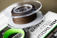 Korda Basix Coated Hooklink Camo Green 25lb 10m Kaplamalı Rig İpi