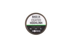 Korda Basix Coated Hooklink Camo Green 25lb 10m Kaplamalı Rig İpi