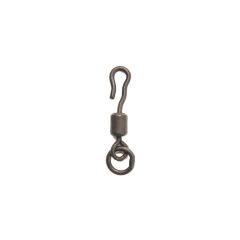 Fox Edges Kwik Change Hook Swivels Size 11 Ronnie - Spinner Rig Fırdöndü