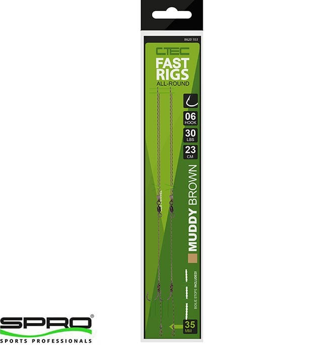 Spro Fast Rigs Weed Green (Yeşil)Hazır İğne Takımı #06