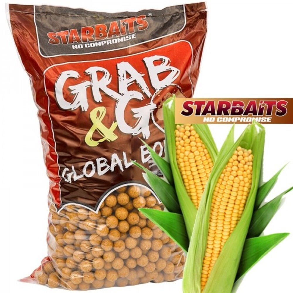 Starbaits Grab&G Global Boilies Sweet Corn 20mm 1kg Boili