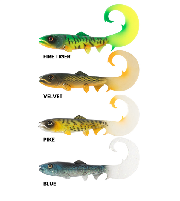 Ryuji Big Paddle 17,5 cm Orak Kuyruk Silikon Yem