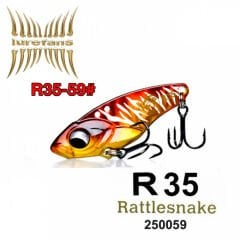 Lurefans Rattlesnake R35 3.5cm 5g Sahte Balık Vib LRF Yem 59