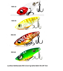 Lurefans Rattlesnake R35 3.5cm 5g Sahte Balık Vib LRF Yem