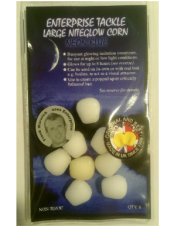 Enterprise Tackle Large Niteglow Corn Neon Blue Fluro Mavi Karanlıkta Parlayan Silikon Mısır