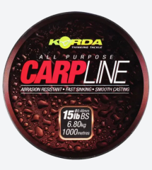 Korda CarpLine 15lb 0,40mm 6,80 kg 1000m Misina