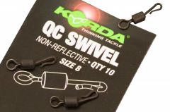 Korda Qc Swivel Non-Reflective  No 8 Hızlı Tak Fırdöndü