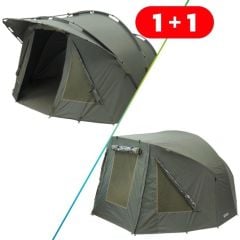 Mivardi Bivvy New Dynasty XL + Overwrap Sazan Çadırı + Kışlık Örtü Set