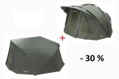 Mivardi Bivvy New Dynasty XL + Overwrap Sazan Çadırı + Kışlık Örtü Set