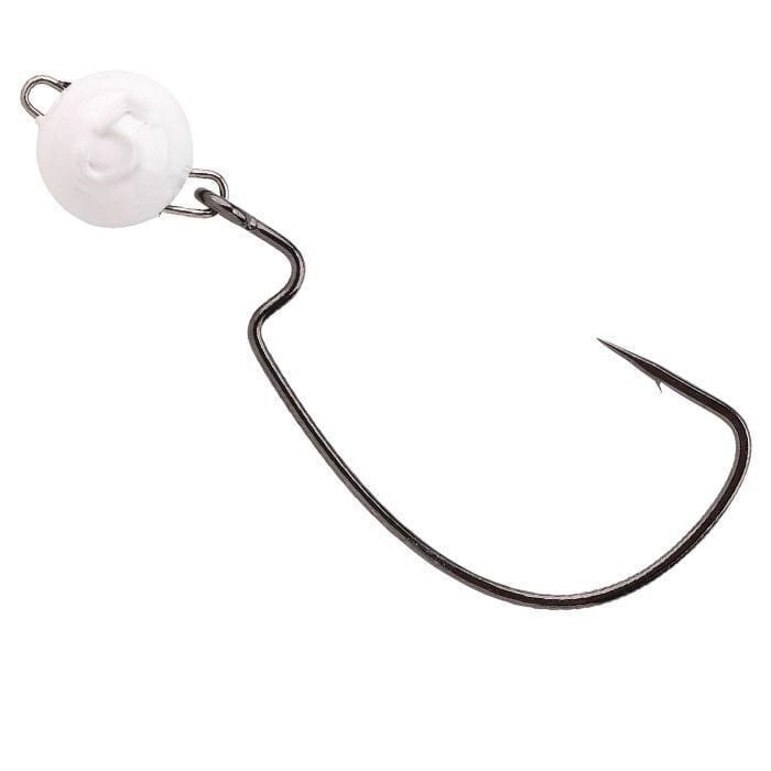 Gamakatsu Worm Freestyle Rigged Bottom Jigs No2 10g Beyaz