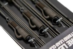 Korda Kable Leadcore Leader Hybrid Lead Clip Ring Swivel 1m Hazır Sazan Lider Takımı