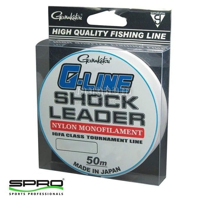 Gamakatsu G-Line Shock Leader Nylon Monofilament 0,62mm Misina