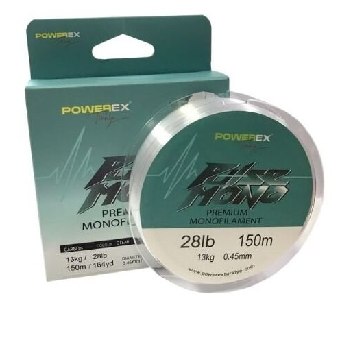Powerex Pulse 150m  0,30mm 6.08kg Carbon Monofilament Misina