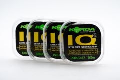 Korda IQ2 Soft Fluorocarbon Hooklink 20mt Rig Fluorocarbonu