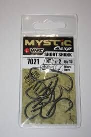 VMC Mystic Carp 7021NT No 2 Short Shank Olta İğnesi