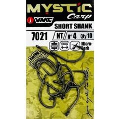 VMC Mystic Carp 7021NT No 4 Short Shank Olta İğnesi