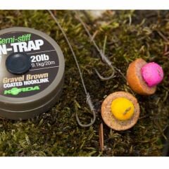 Korda N-Trap Semi Stiff 20mt Kaplamalı Rig İpi